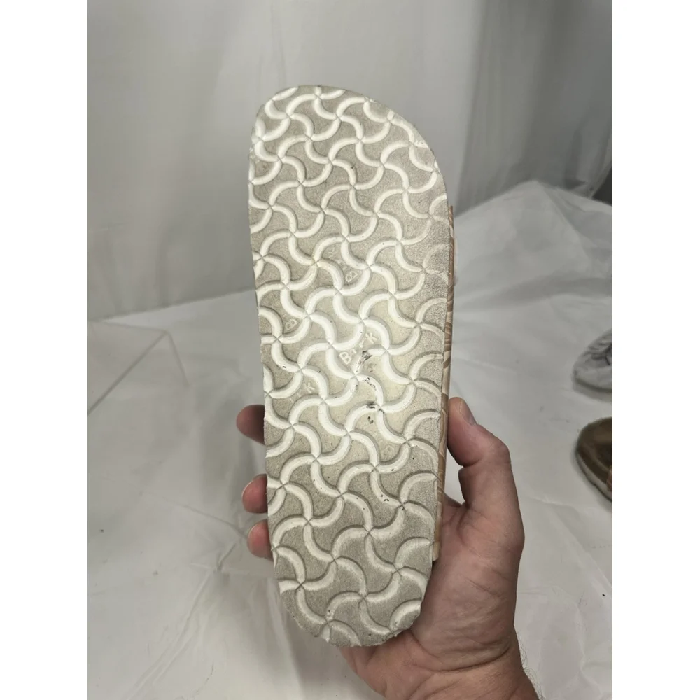 Birkenstock Arizona BiokoFlor Sandal Beige wave size 10 EU size 41 - Picture 6 of 16